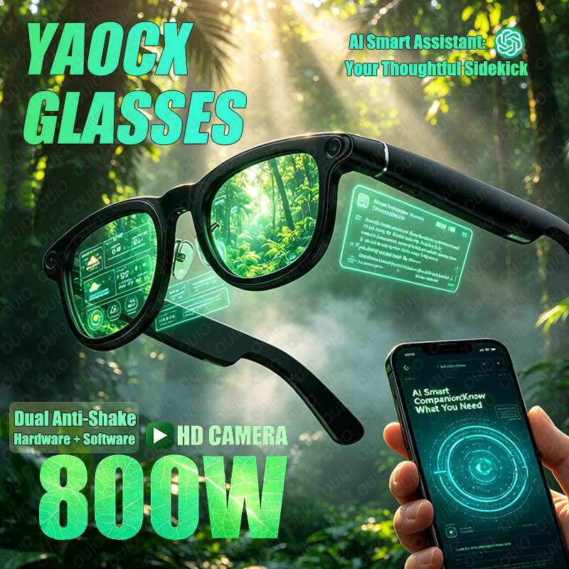 Smart Glasses Lens - 2026 New Smart Glasses Side LED