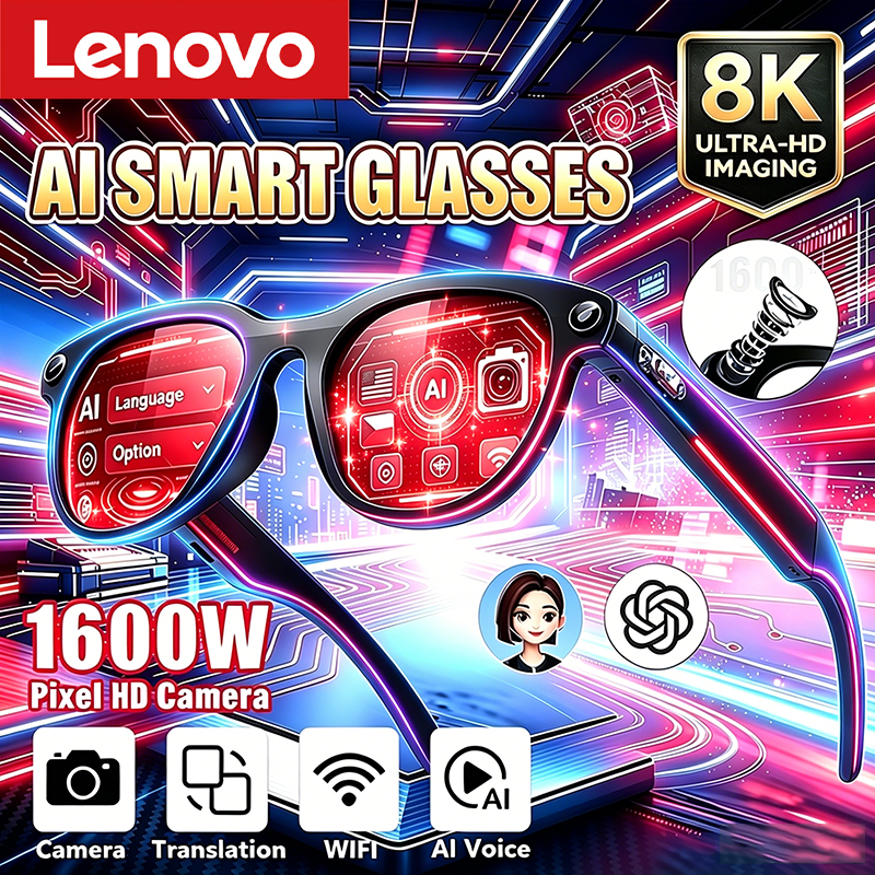 Smart Glasses Lens - Lenovo 8K HD Smart Glasses 1600W