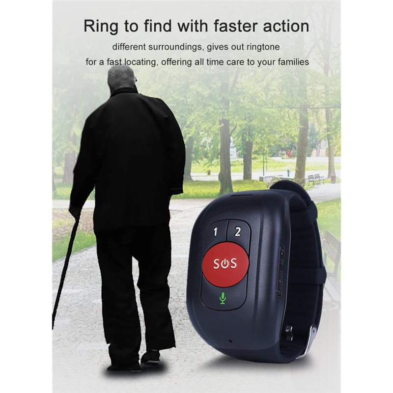 AB15-Smart Watch Bracelet 4G L - Fall Detection Watch 评论和价格