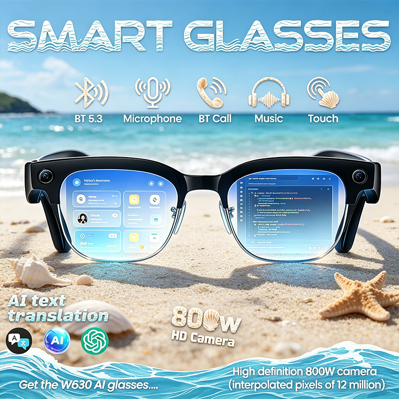 2026New 800W Pixel Camera Smar - Smart Glasses Lens 评论和价格