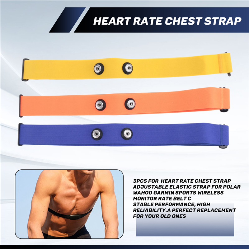 ABHS-3Pcs For Magene Heart Rat - Breath Rate Monitor 评论和价格
