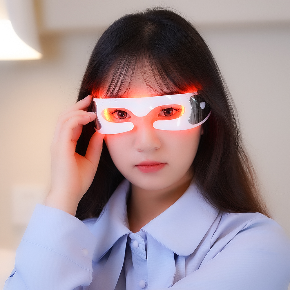 LED Eyecare Mask Device EMS Si - Light Therapy Glasses 评论和价格
