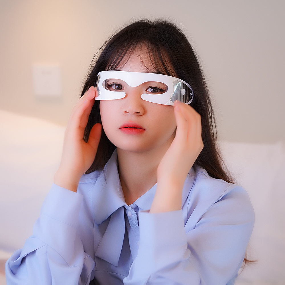 LED Eyecare Mask Device EMS Si - Light Therapy Glasses 评论和价格