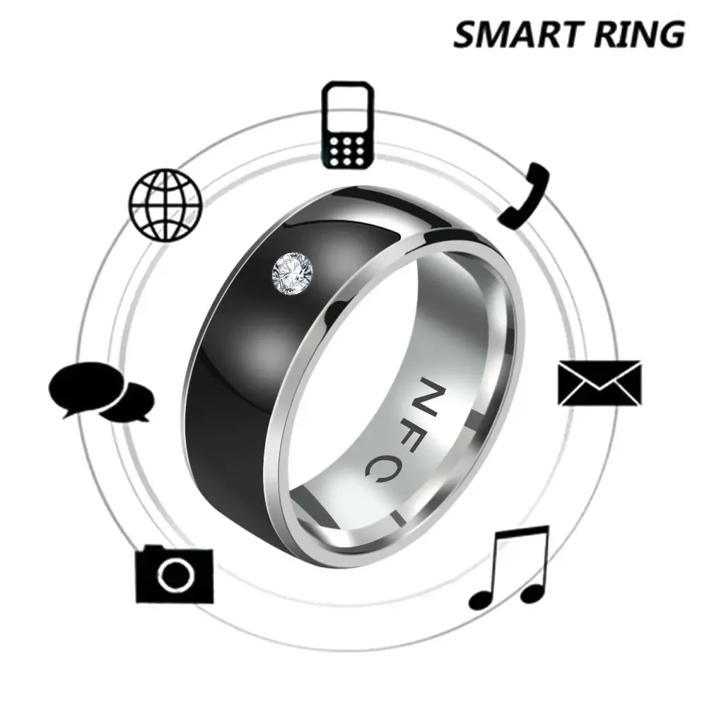 NFC Smart Ring Stainless Steel - Smart Ring Nfc Pay 评论和价格