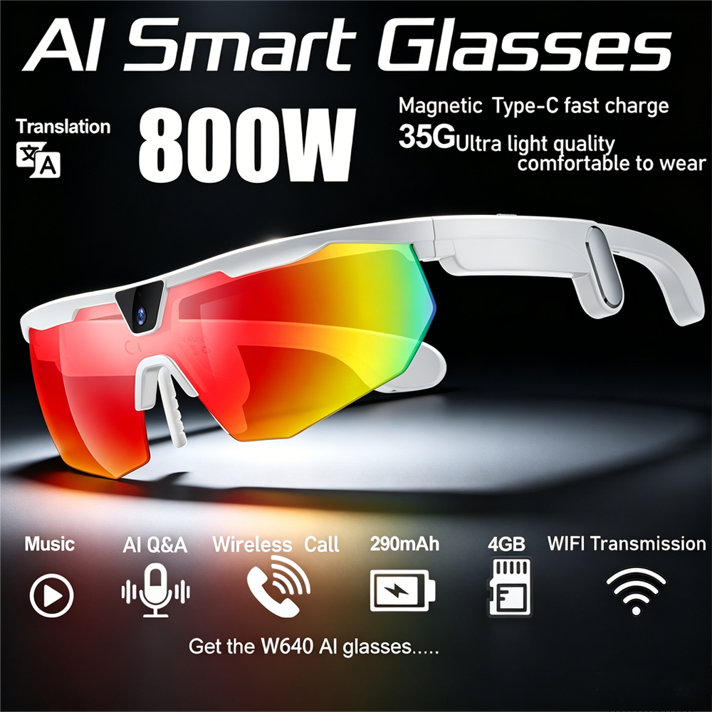 BT Cycling Sunglasses AI Voice - Smart Glasses Lens 评论和价格