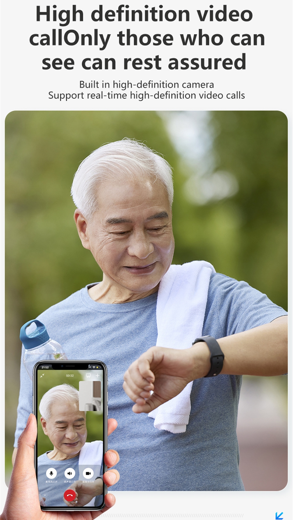 GPS Positioning Fall Detection - Fall Detection Watch 评论和价格