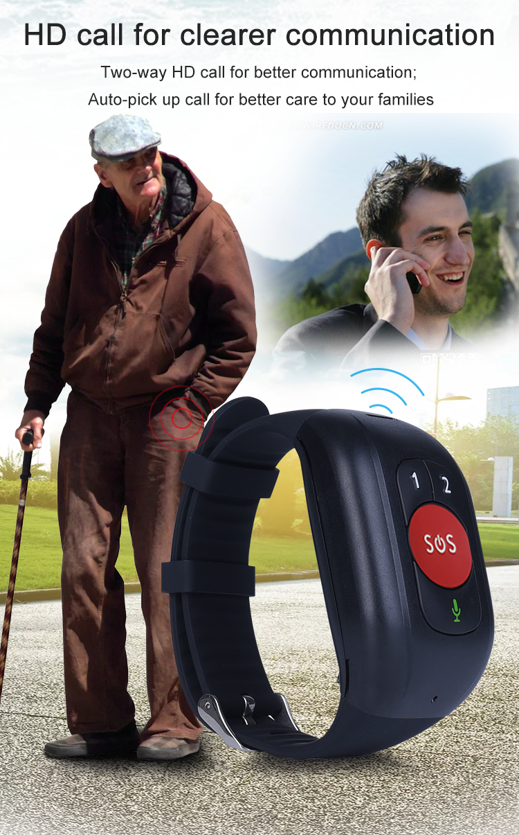 4G Smart GPS Tracker Watch for - Fall Detection Watch 评论和价格