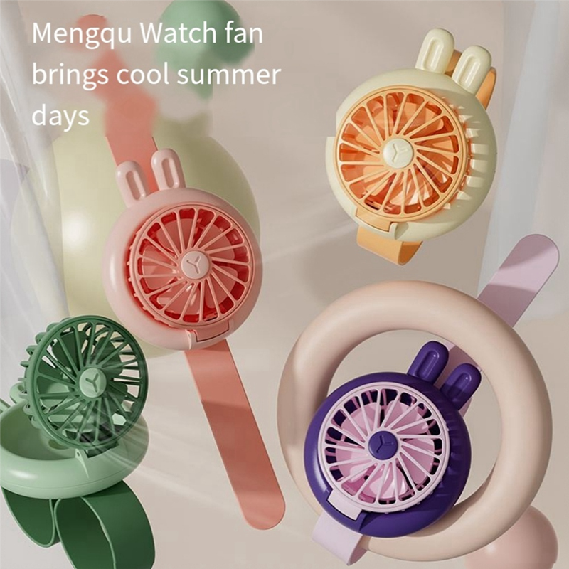Wristband Fan 300Mah Kids Mini - Breath Rate Monitor 评论和价格