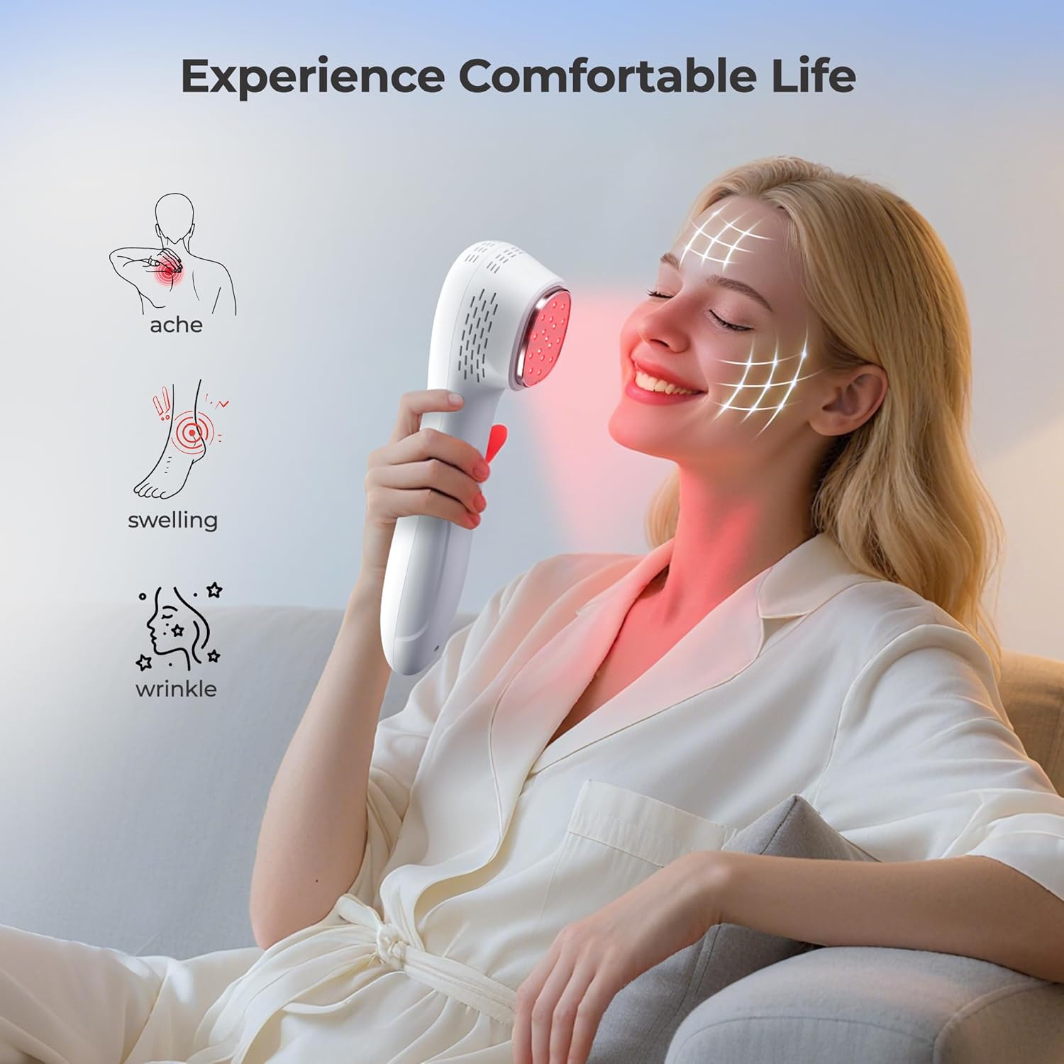 Portable Red Light Therapy Wan - Light Therapy Glasses 评论和价格