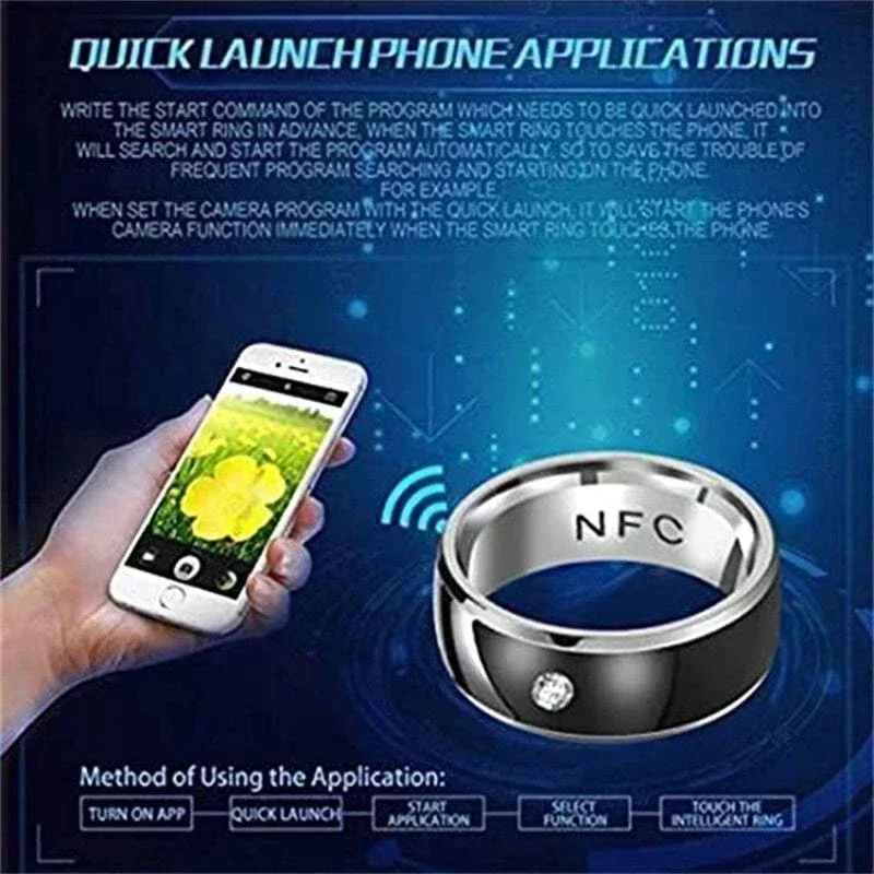 Smart Ring Wearable Technology - Smart Ring Nfc Pay 评论和价格