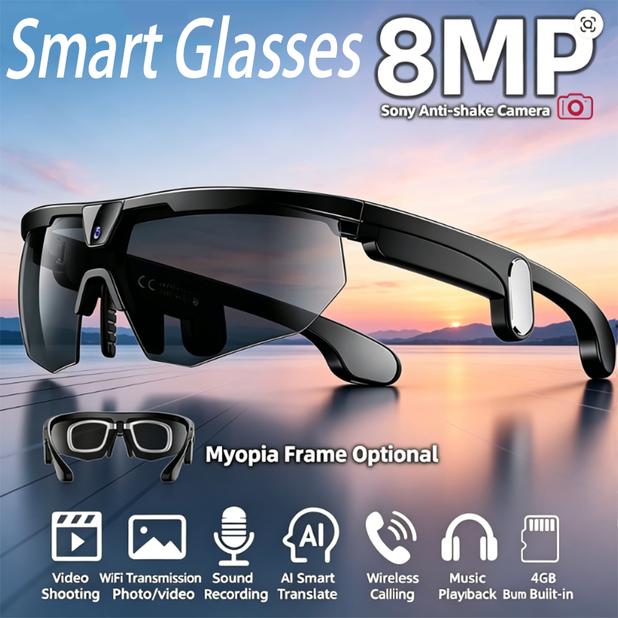 2026 New 32MP Pixel HD Photo S - Smart Glasses Lens 评论和价格