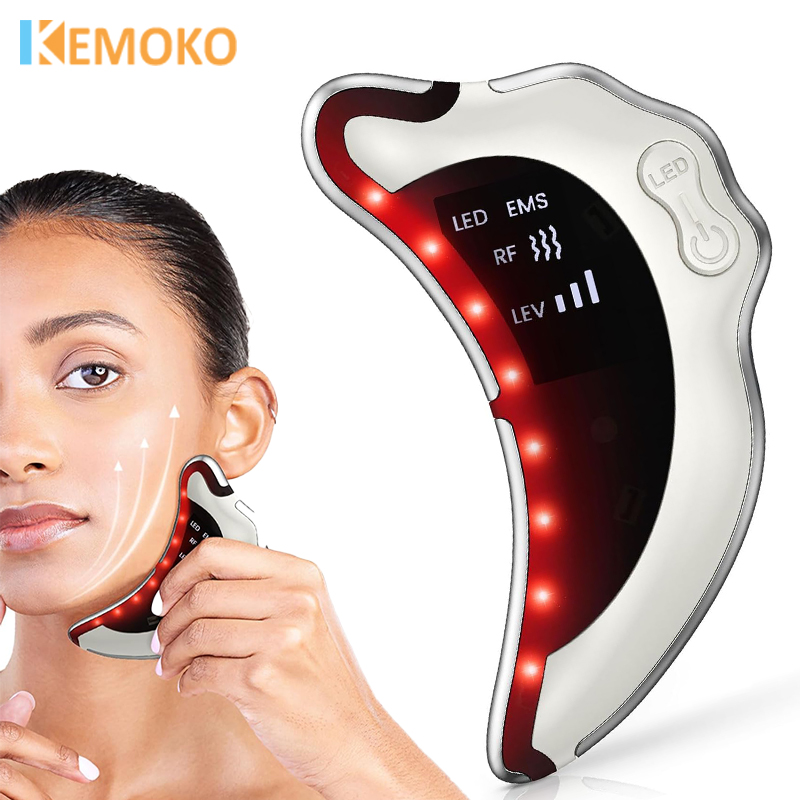 4 Color LED Electric Gua Sha F - Galvanic Skin Sensor 评论和价格