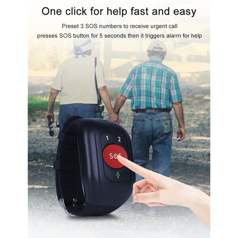 【GIFT】Urgent Call SOS Smart Wa - Fall Detection Watch 评论和价格