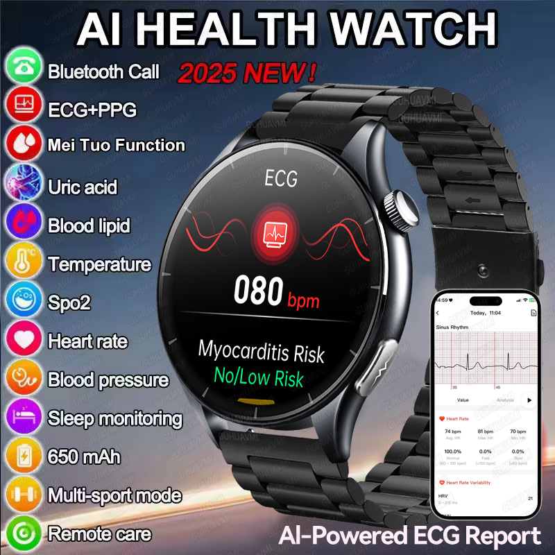 ECG Health Diagnosis Smart Wat - Fatigue Band Monitor 评论和价格