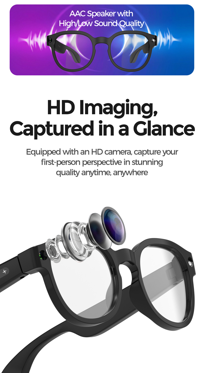 New Wireless Cam Sunglasses Wi - Smart Glasses Lens 评论和价格
